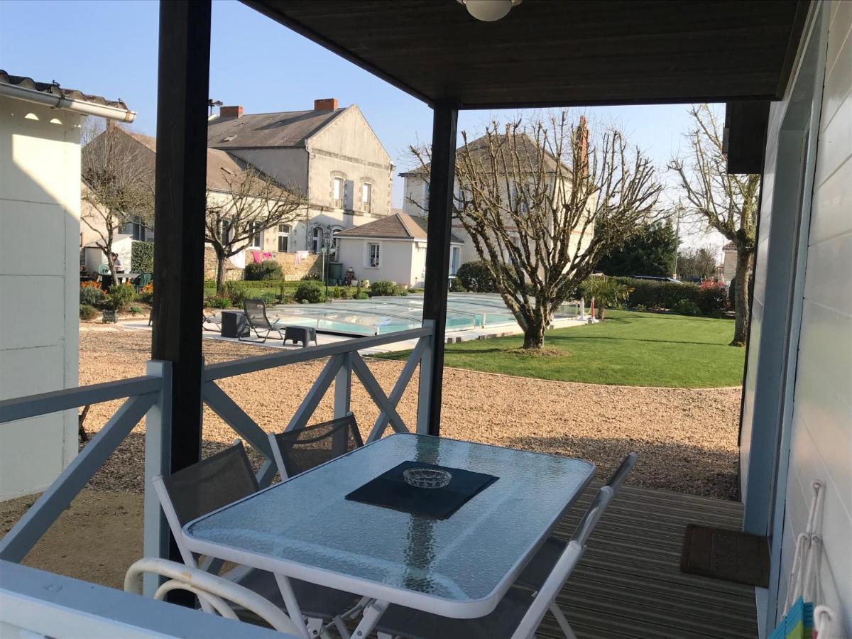Gite Chalet-Piscine "Belle-Etoile" Touraine Anjou Courcelles-de-Touraine Εξωτερικό φωτογραφία
